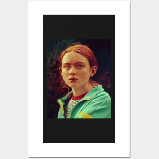 Stranger things Max Mayfield fanart Posters and Art